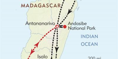 Антананариво, Мадагаскар карта